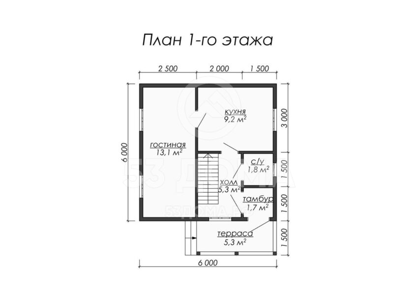 План 1 этаж