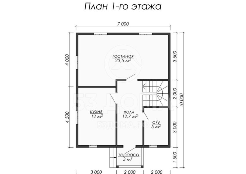 План 1 этаж