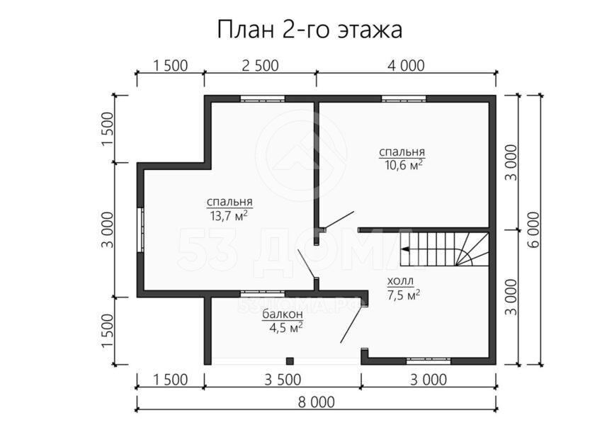 План 2 этаж